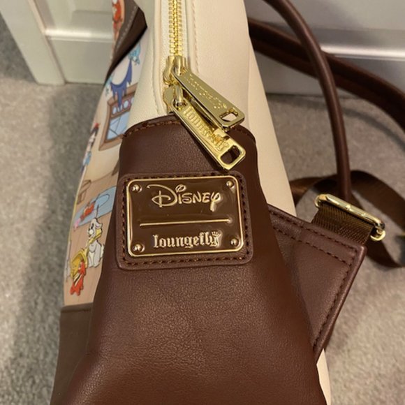 Loungefly Backpack and Matching Wallet SET Snow White and the Seven Dwarves EUC - Picture 3 of 5